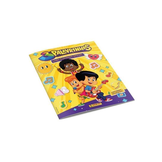 3 Palavrinhas - Álbum Capa Cartão