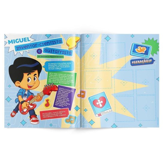 3 Palavrinhas - Álbum Capa Cartão