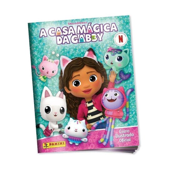 A Casa Mágica De Gabby - Álbum Capa Cartão