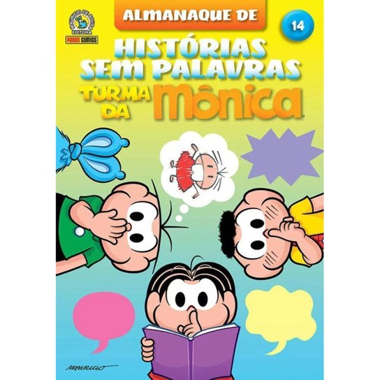Almanaque Histórias Sem Palavras Da Turma Da Mônica 14
