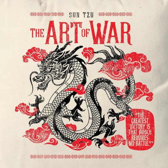 Almofada A Arte Da Guerra