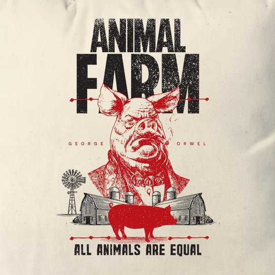 Almofada A Revolução dos Bichos