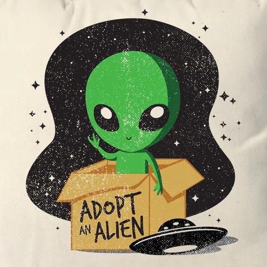 Almofada Adopt An Alien