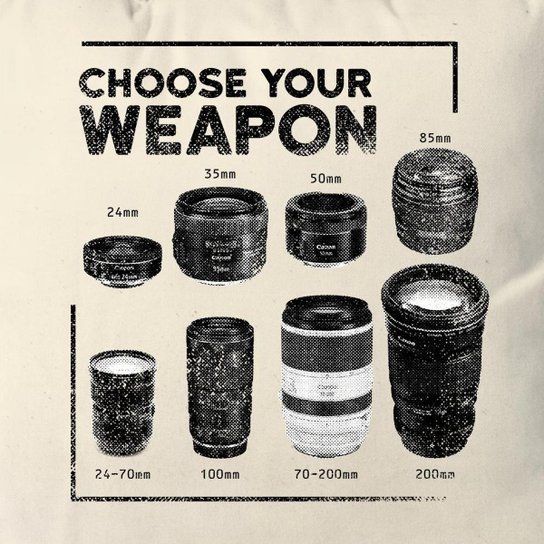 Almofada Camera Weapons