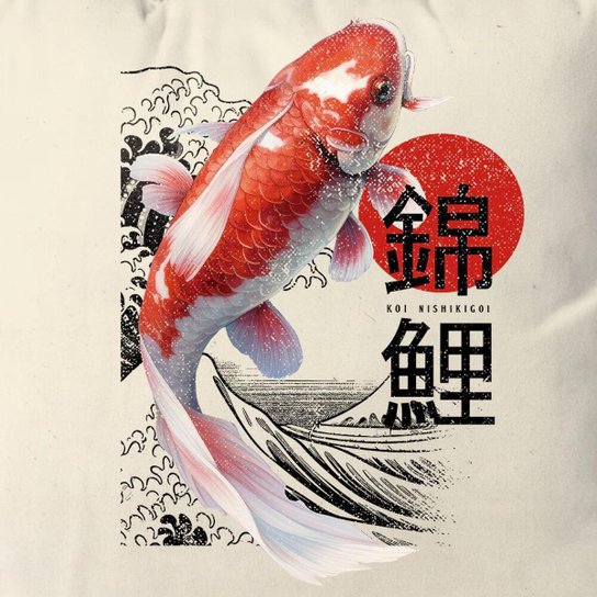 Almofada Carpa Koi