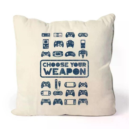 Almofada Choose Your Weapon