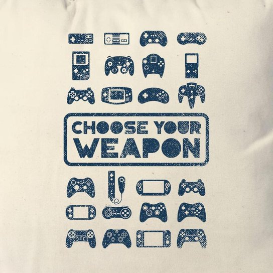 Almofada Choose Your Weapon