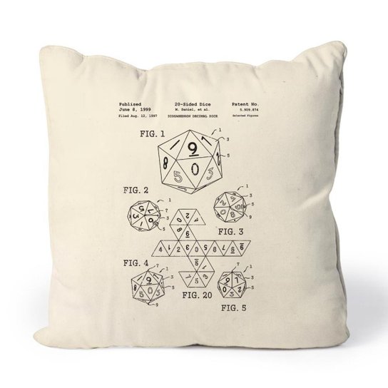 Almofada D20 Patent