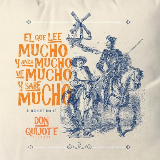 Almofada Dom Quixote