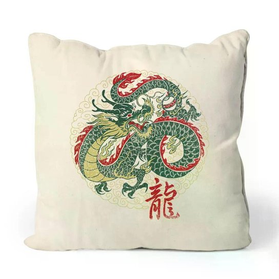 Almofada Dragão Oriental
