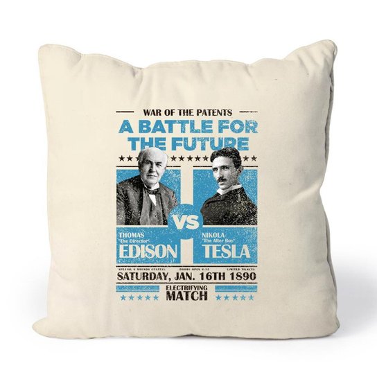 Almofada Edison vs Tesla