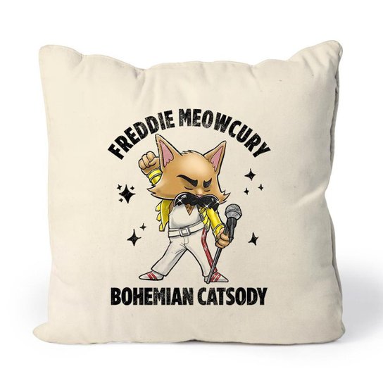 Almofada Freddie Meowrcury