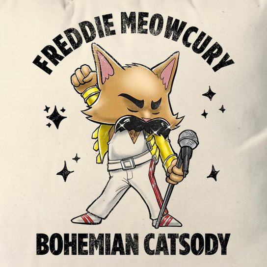 Almofada Freddie Meowrcury