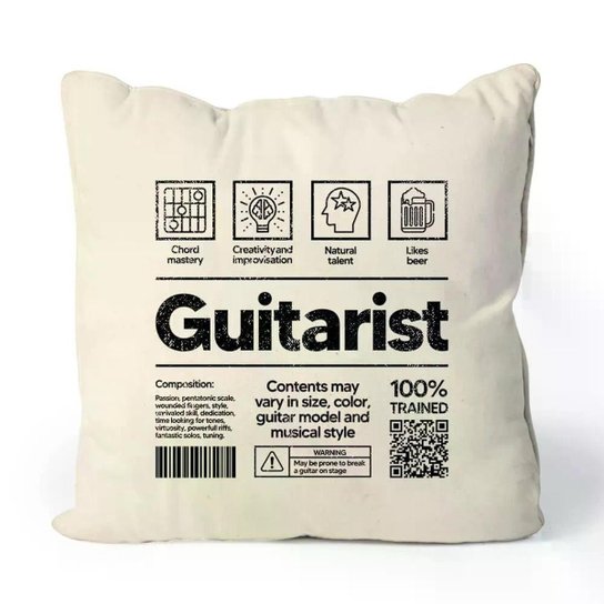 Almofada Guitarist