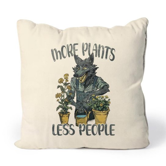 Almofada More Plants Less People