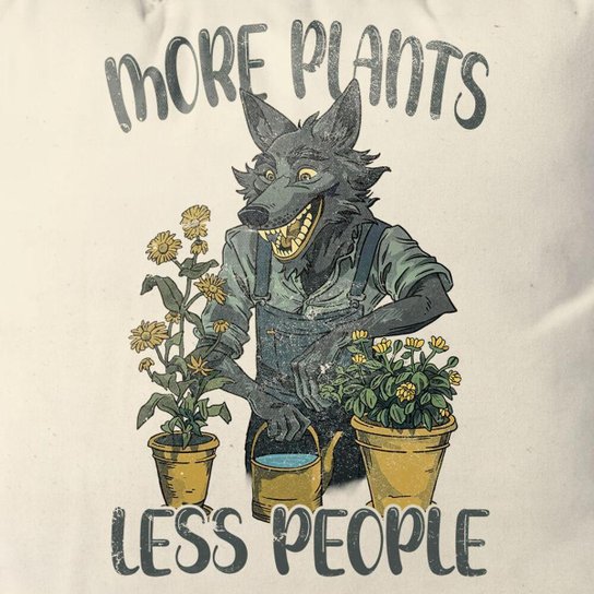 Almofada More Plants Less People