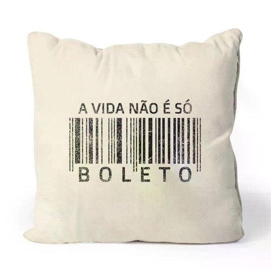Almofada Não É Só Boleto