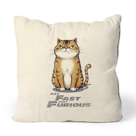 Almofada Not Fast Just Furious