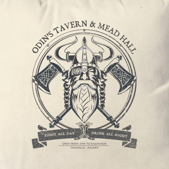 Almofada Odin's Tavern