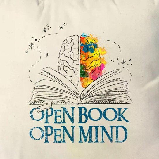Almofada Open Book Open Mind