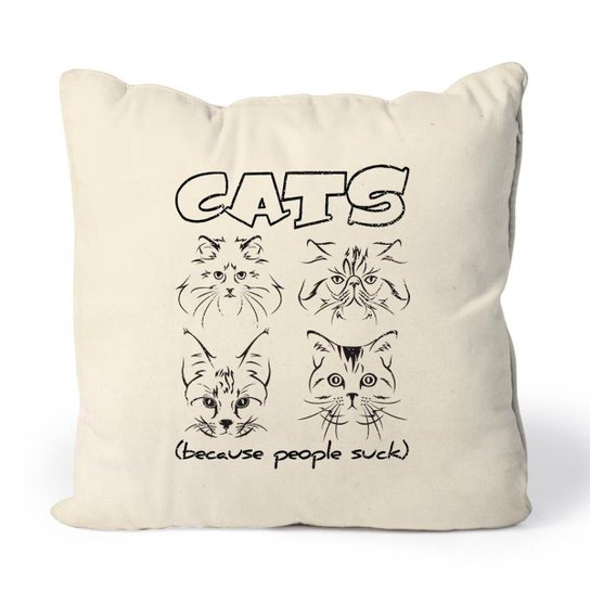 Almofada Prefer Cats