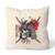 Almofada Samurai Skull - Bege