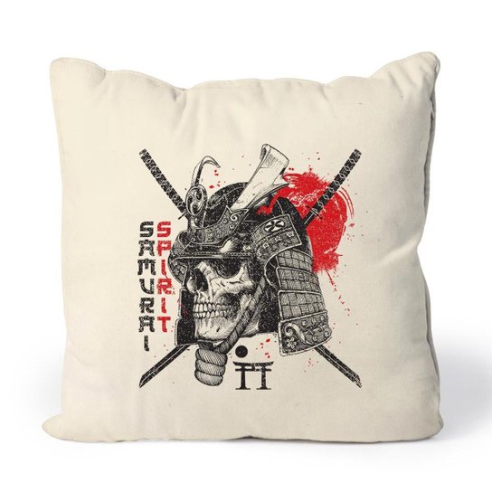 Almofada Samurai Skull