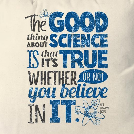 Almofada Science It's True