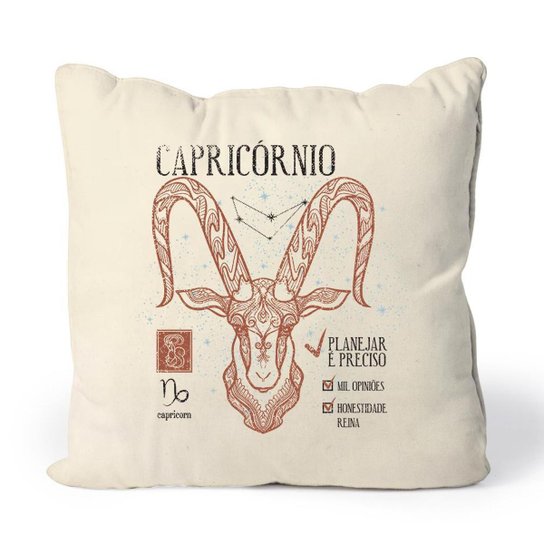 Almofada Signo Capricornio