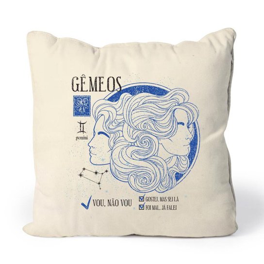 Almofada Signo Gêmeos