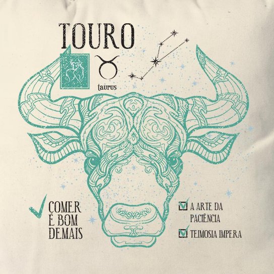 Almofada Signo Touro