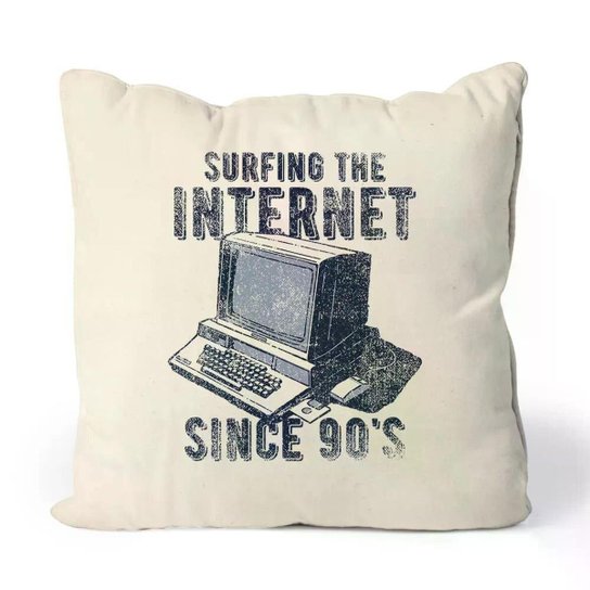 Almofada Surfing The Internet