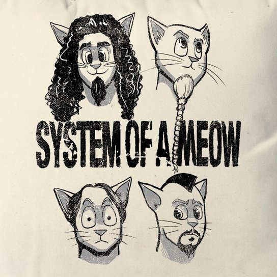 Almofada System of a Meow