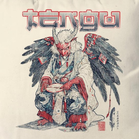 Almofada Tengu