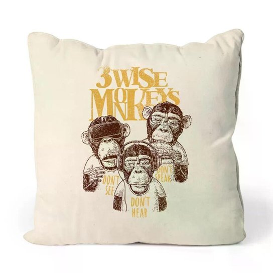 Almofada Three Wise Monkeys