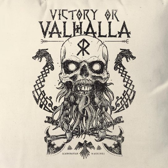 Almofada Viking Skull