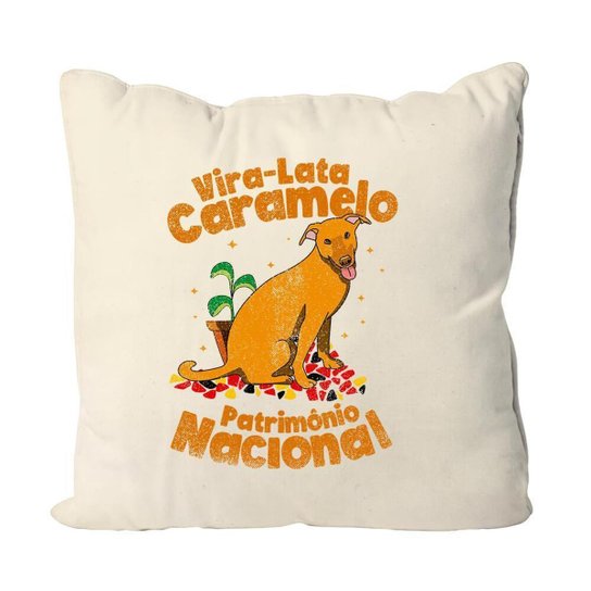 Almofada Vira-lata Caramelo