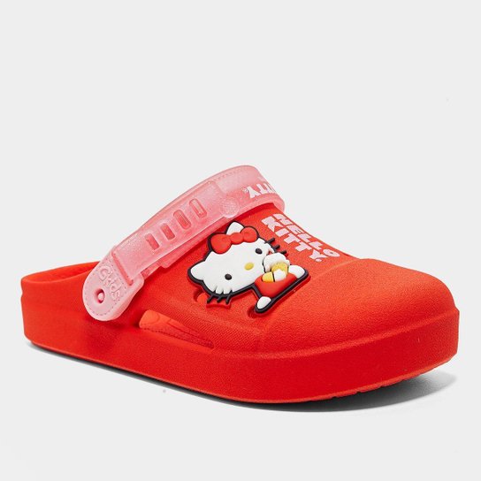 Babuche Infantil Grendene Hello Kitty Fun Menina