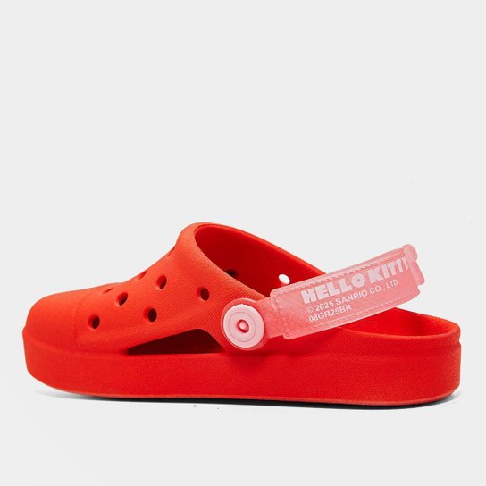 Babuche Infantil Grendene Hello Kitty Fun Menina