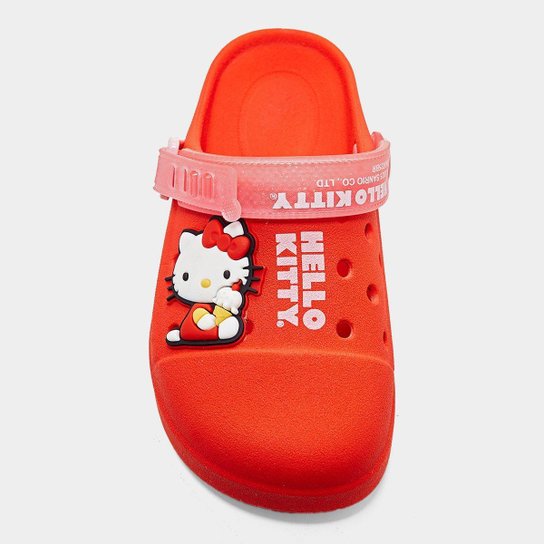 Babuche Infantil Grendene Hello Kitty Fun Menina