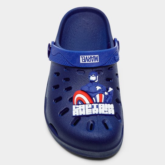 Babuche Infantil Grendene Marvel Walkers Menino