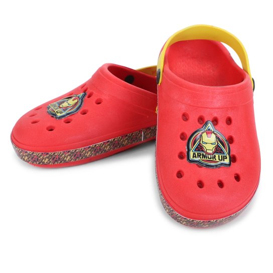 Babuche Infantil Marvel Homem De Ferro Masculina