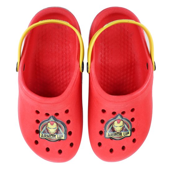 Babuche Infantil Marvel Homem De Ferro Masculina