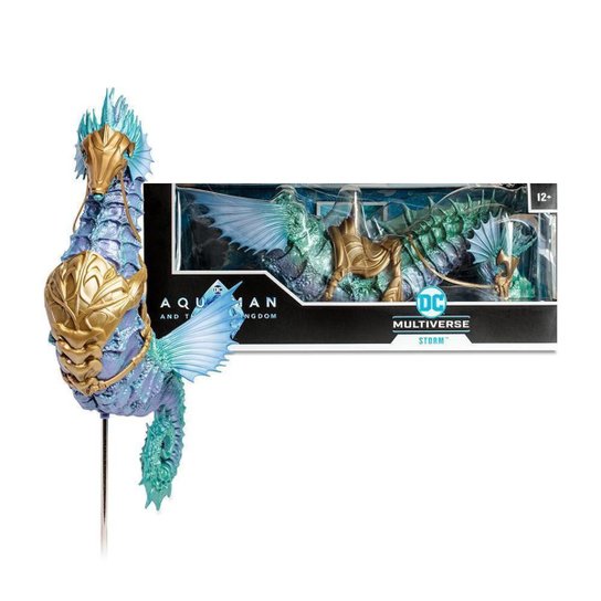 Boneco Action Figure Mcfarlane 14” Aquaman 2 - Seadragon Storm