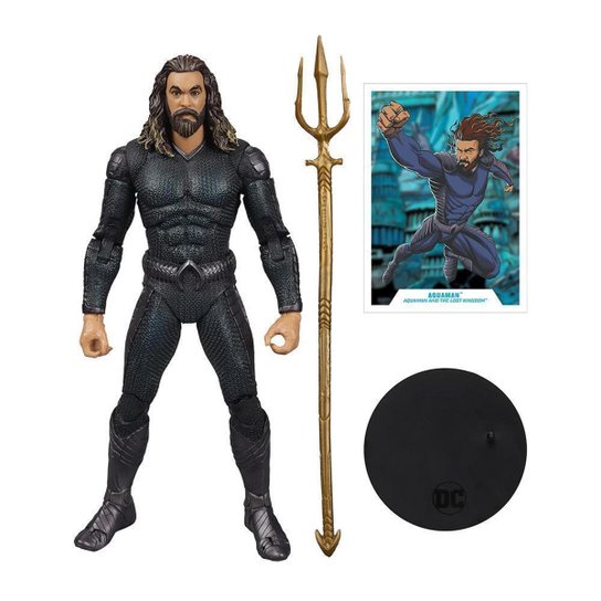 Boneco Action Figure Mcfarlane 7” Aquaman 2 - Aquaman With Stealth Suit