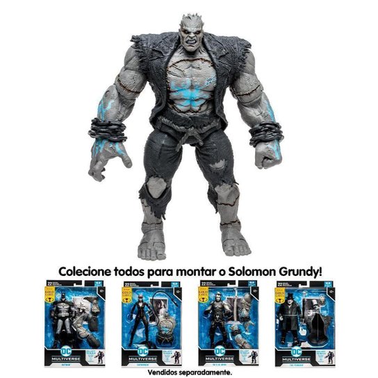 Boneco Action Figure Mcfarlane 7” Arkham City Ra’S Al Ghul