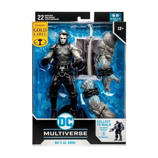 Boneco Action Figure Mcfarlane 7” Arkham City Ra’S Al Ghul