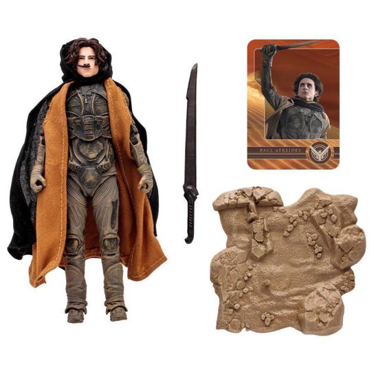 Boneco Action Figure Mcfarlane 7” Duna 2 - Paul Atreides