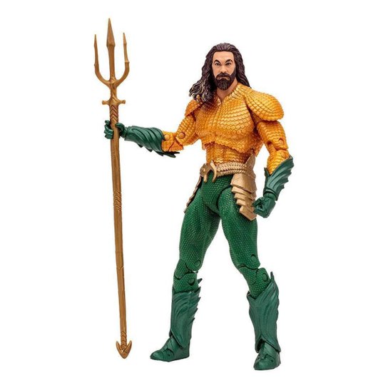 Boneco Action Figure Mcfarlane 7” Filme Aquaman 2 - Aquaman