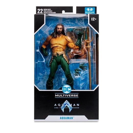 Boneco Action Figure Mcfarlane 7” Filme Aquaman 2 - Aquaman